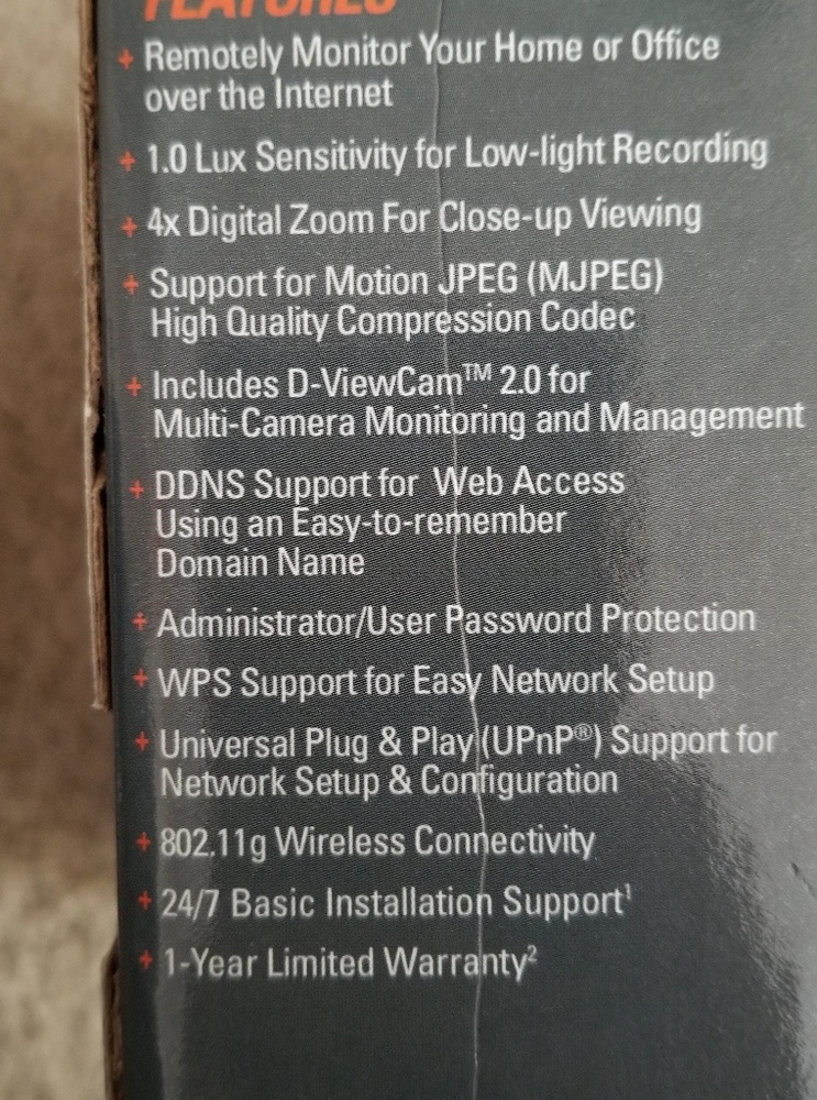 Wireless G NETWORK CAMERA - Picture 2 of 3
